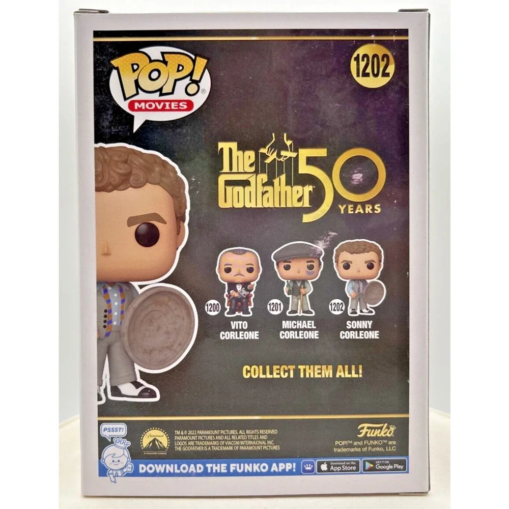 Funko Pop! The Godfather 50 Years Sonny Corleone #1202 F2‎